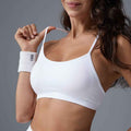 Seamless Quick-Dry Yoga Sports Bra with Y-Back Straps