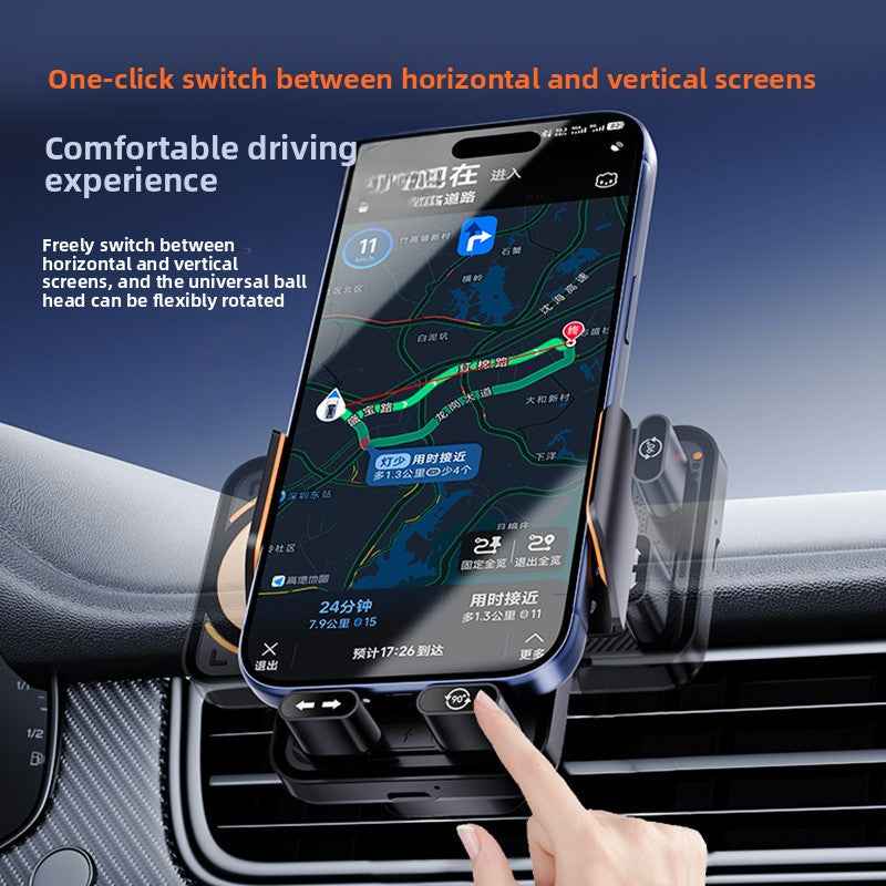 Automatic Wireless Charging Car Phone Holder