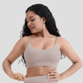 Seamless Detachable Pad Wire-Free Bra for Women