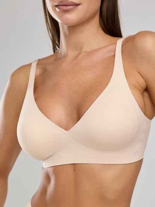 Seamless adjustable secondary lactation bra cover