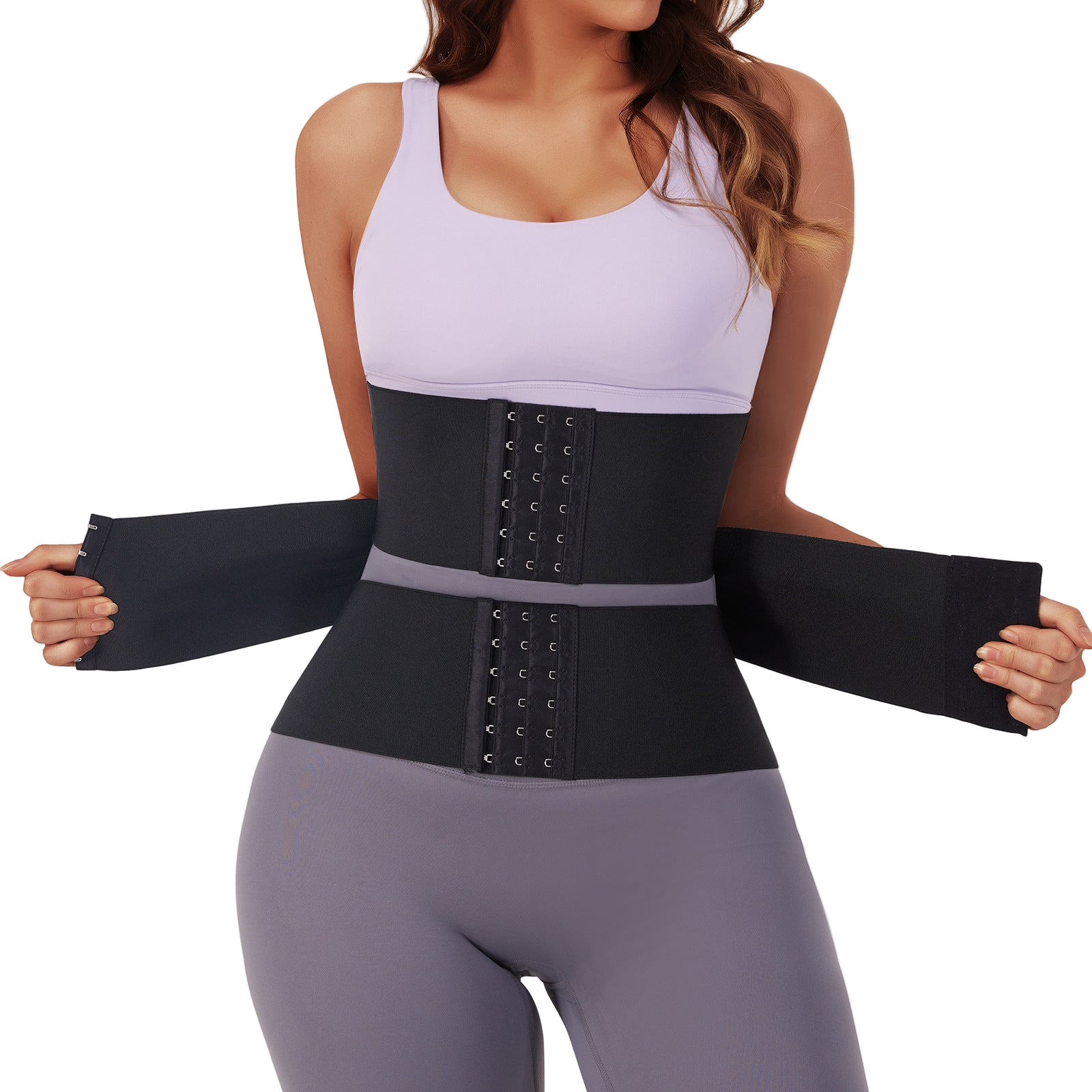 Women's Sports Waist Trainer Double Belt Corset