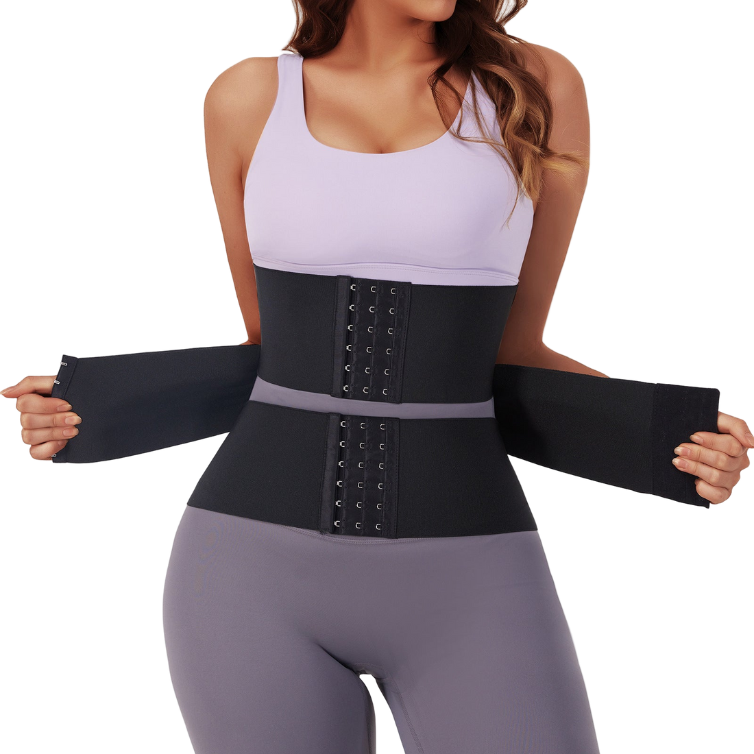 Women's Sports Waist Trainer Double Belt Corset