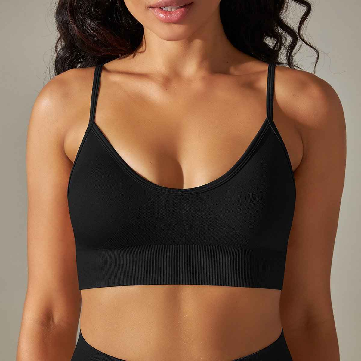 Seamless High Waist Yoga Set with Bra, Vest, and Pants