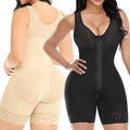 Women's Body Shaping One-Piece Garment with Zipper