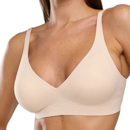 Seamless adjustable secondary lactation bra cover