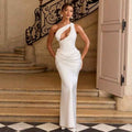 Elegant Floor-Length Evening Gown