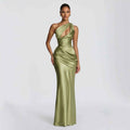 Elegant Floor-Length Evening Gown