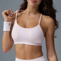 Seamless Quick-Dry Yoga Sports Bra with Y-Back Straps