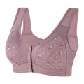 Middle-aged and elderly women's vest-style bras
