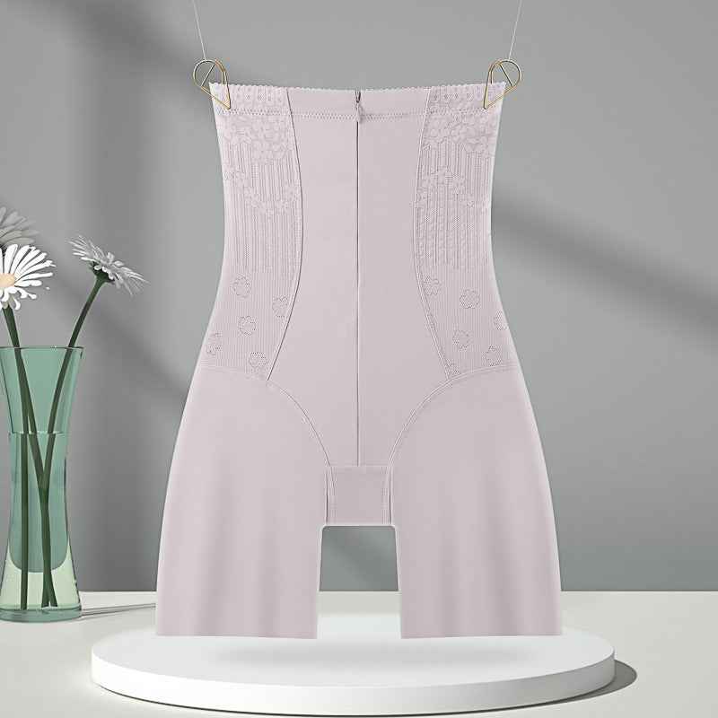 High Waist Jacquard Body-Shaping Boxer Briefs for Women