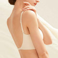 French Seamless Backless Bra with Adjustable Straps