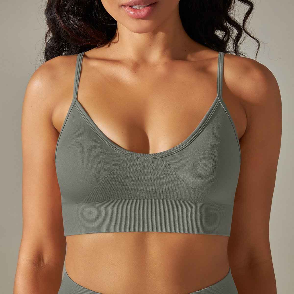 Seamless High Waist Yoga Set with Bra, Vest, and Pants