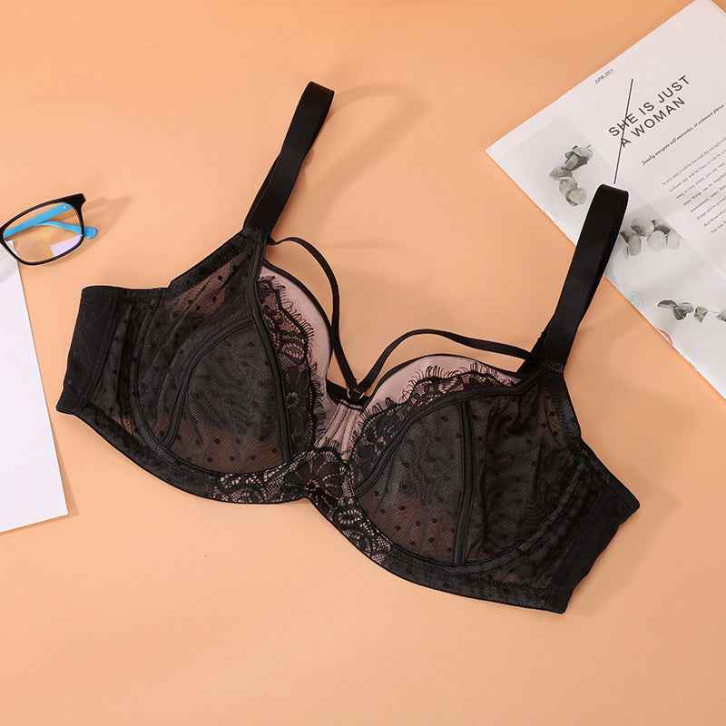 Full-cup lace lingerie