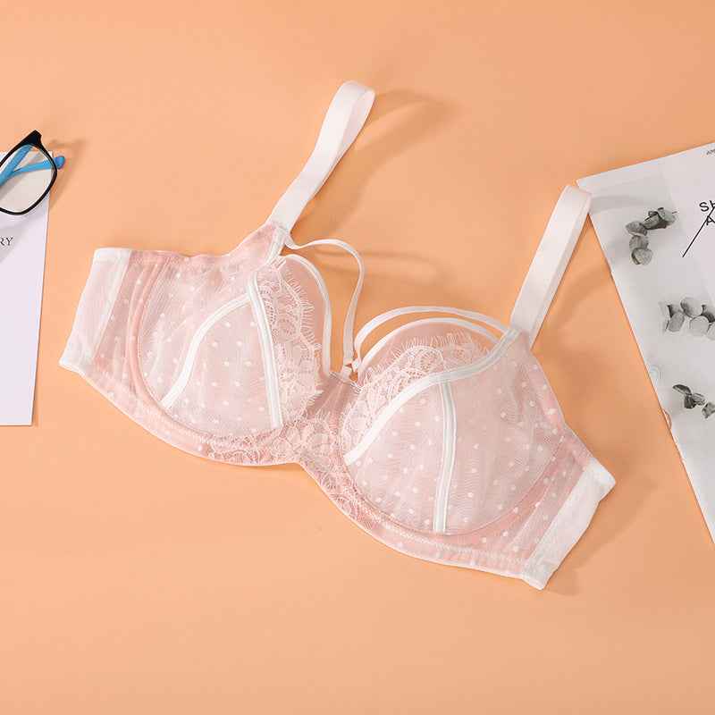 Full-cup lace lingerie