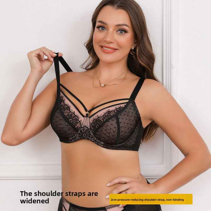 Full-cup lace lingerie