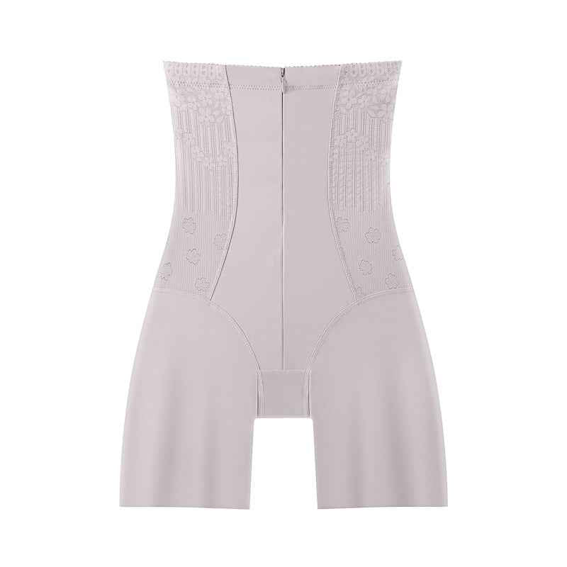 High Waist Jacquard Body-Shaping Boxer Briefs for Women