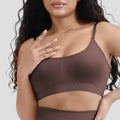 Seamless Detachable Pad Wire-Free Bra for Women