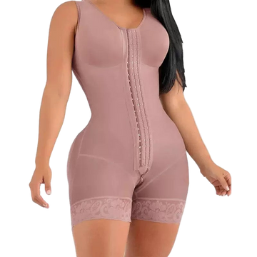 Women's Body Shaping One-Piece Garment with Zipper