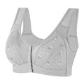 Middle-aged and elderly women's vest-style bras