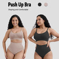 Seamless Detachable Pad Wire-Free Bra for Women