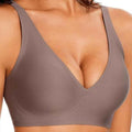 Seamless adjustable secondary lactation bra cover