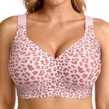 Backless Wide-Strap Bra – Wire-Free Lift for Large Bust